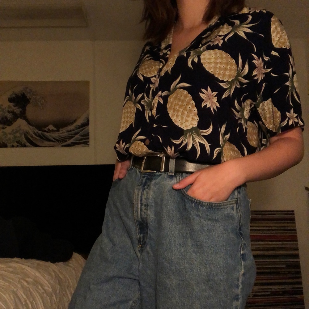 Vintage Tropical Shirt 🌺
